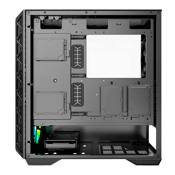 Корпус Montech AIR 903 MAX (B) E-ATX/ATX/Micro-ATX/Mini-ITX 2xUSB3.0 1xType-C 1xAudio 1xMic Черный — фото 6