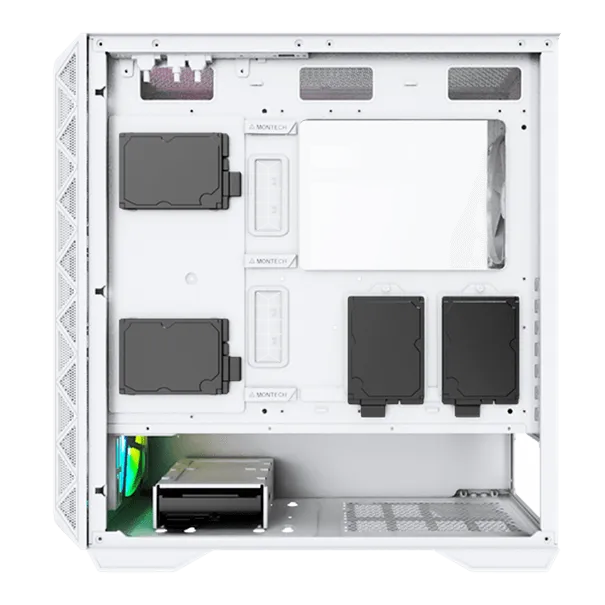 Корпус Montech AIR 903 MAX (W) E-ATX/ATX/Micro-ATX/Mini-ITX 2xUSB3.0 1xType-C 1xAudio 1xMic Белый — фото 6