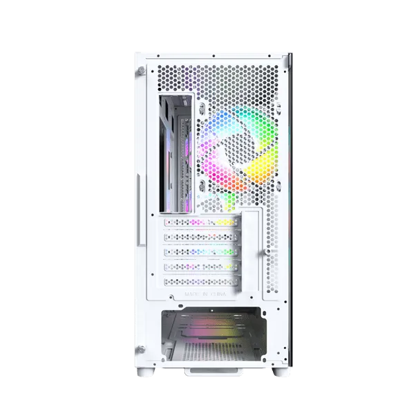 Корпус Montech X5M (W) Micro-ATX/Mini-ITX 1xUSB3.0 1xUSB2.0 1xType-C 1xAudio Белый — фото 3