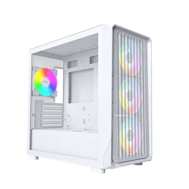 Корпус Montech X5M (W) Micro-ATX/Mini-ITX 1xUSB3.0 1xUSB2.0 1xType-C 1xAudio Белый