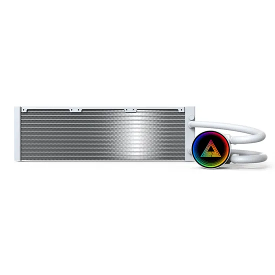 Водяное охлаждение для CPU Montech LightFlow ARGB 360 (W) TDP 300W 3x120 1170/1851/AM4/AM5 White — фото 4