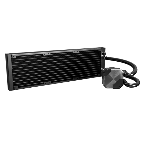 Водяное охлаждение для CPU Montech HyperFlow Silent 360 (B) TDP 350W 3x120 115x-1851/AM3-AM5 Black — фото 5