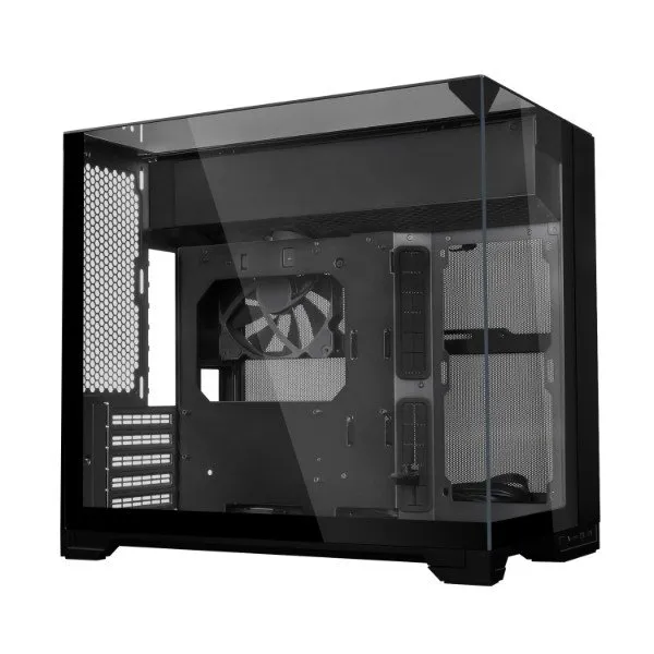 Корпус Lian Li O11 Vision-M Black mATX/ITX БП ATX 2xUSB3.0 1xType-C 1xAudio/Mic G99.O11VMX.00 Черный