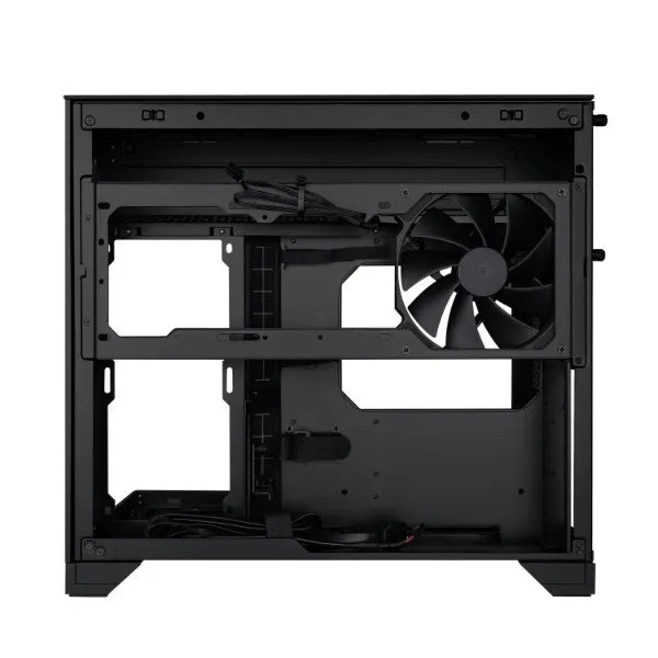 Корпус Lian Li O11 Vision-M Digital Black mATX/ITX БП ATX 2xUSB3.0 1xType-C G99.O11VMDX.00 Черный — фото 5