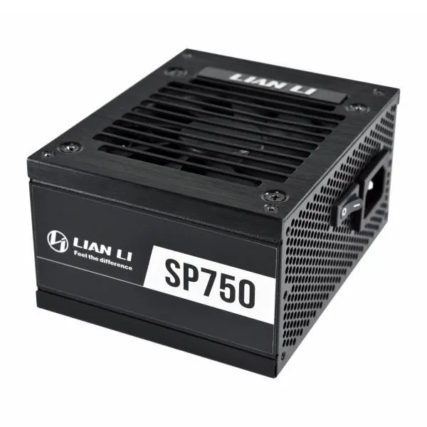 Блок питания Lian Li 750W, SP750 V2 Gold, Full Modular, 80+ GOLD, 92%, Черный, G9P.SP0750G.B000.EU