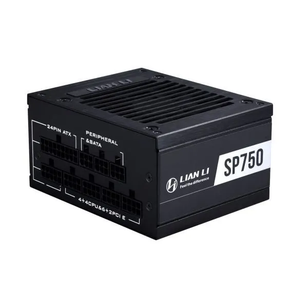 Блок питания Lian Li  750W, SP750 V2 Gold, Full Modular, 80+ GOLD, 92%, Черный, G9P.SP0750G.B000.EU — фото 4