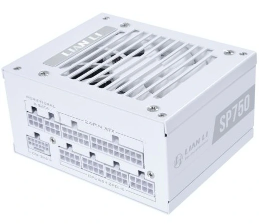 Блок питания Lian Li  750W, SP750 V2 Gold, Full Modular, 80+ GOLD, 92%, Белый, G9P.SP0750G.W000.EU — фото 2
