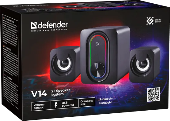 Колонки Defender V14 Акустическая 2.1 система — фото 5