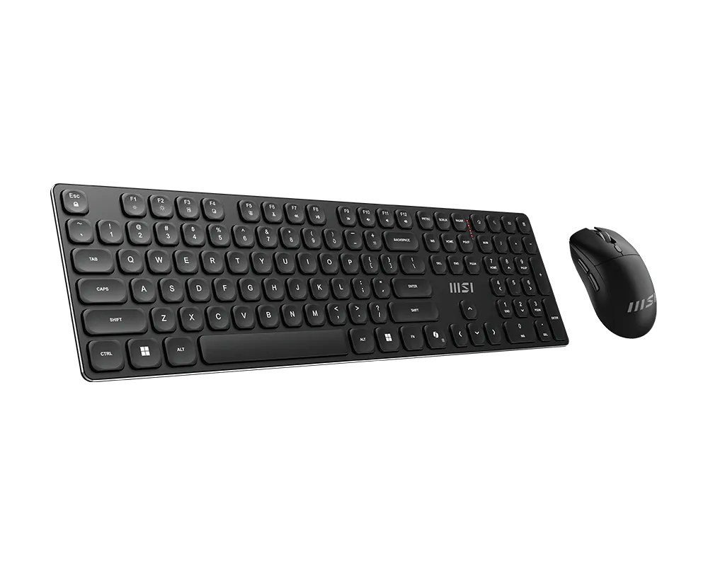 Комплект Клавиатура + Мышь MSI FORGE K210 W COMBO RU 108кл/RU/EN/USB2.0/6кн. мышь/DPI1600/Черный — фото 3