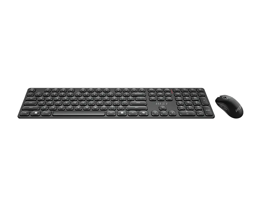 Комплект Клавиатура + Мышь MSI FORGE K210 W COMBO RU 108кл/RU/EN/USB2.0/6кн. мышь/DPI1600/Черный — фото 4