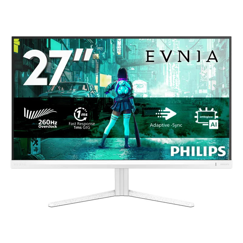 Монитор 27" PHILIPS 27M2N3201PL/01/00 Fast IPS 1920x1080 260Hz 1мс 300кд/м 1000:1 1xHDMI 1xDP Белый