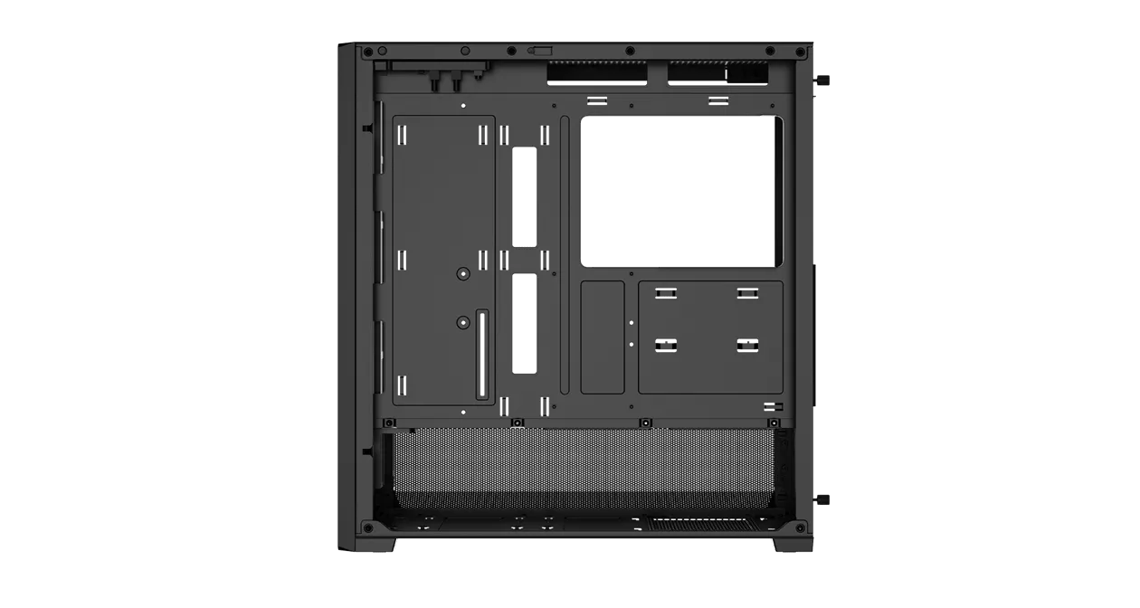 Корпус Ocypus Delta C70 BK EATX/ATX/mATX/mini-ITX 2xUSB 1xType-C Audio Черный Delta-C70-BKG000XX-GL — фото 6