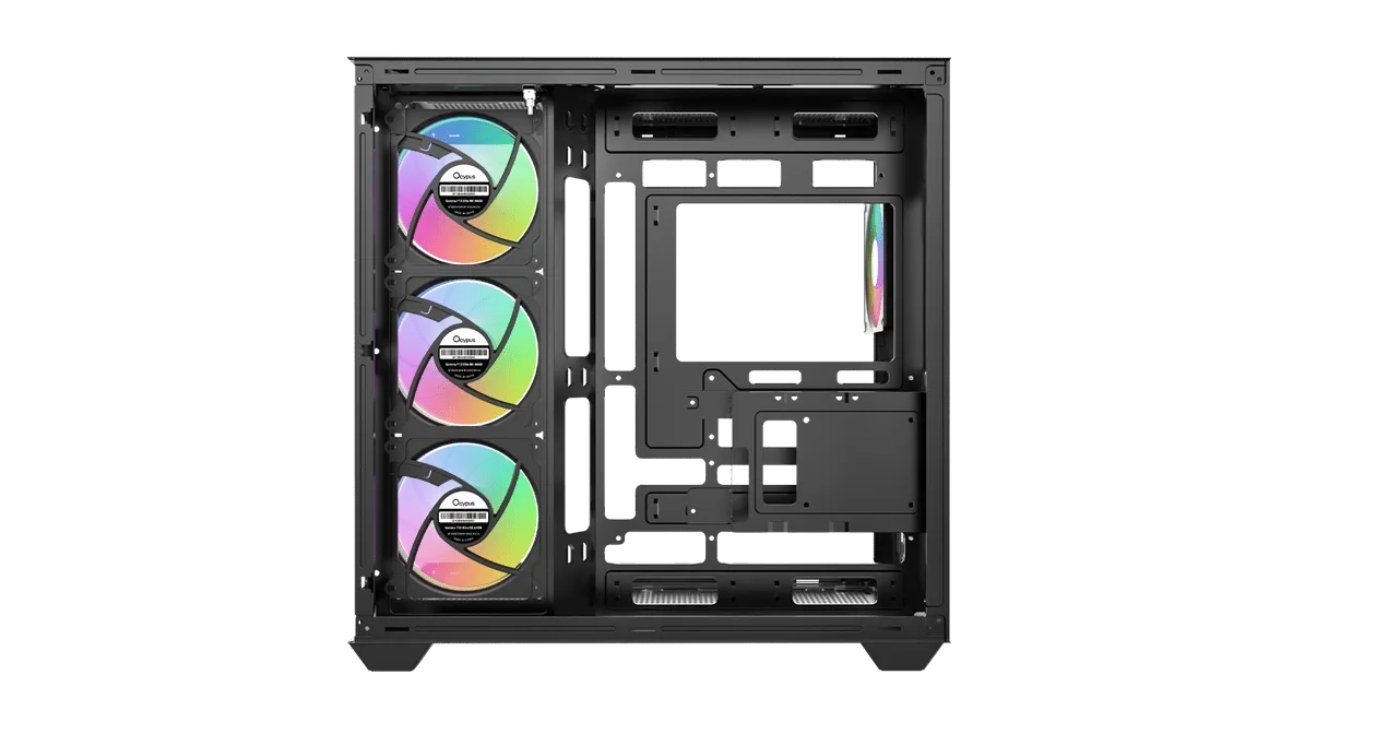 Корпус Ocypus Gamma C74 BK ARGB ATX/mATX/mini-ITX 2xUSB3.0 1xType-C Черный Gamma-C74-BKD400XX-GL — фото 7