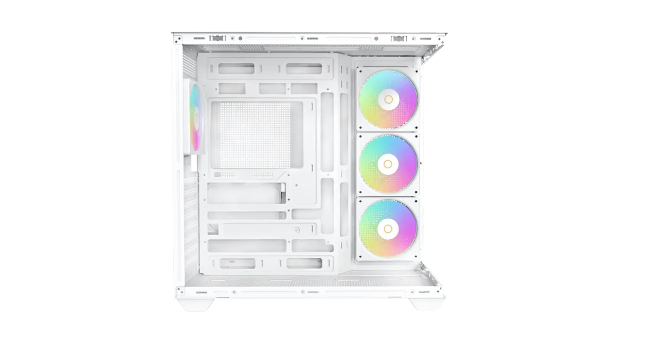 Корпус Ocypus Gamma C74 WH ARGB ATX/mATX/mini-ITX 2xUSB3.0 1xType-C Белый Gamma-C74-WHD400XX-GL — фото 6