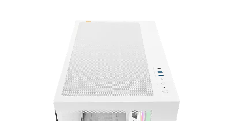 Корпус Ocypus Gamma C74 WH ARGB ATX/mATX/mini-ITX 2xUSB3.0 1xType-C Белый Gamma-C74-WHD400XX-GL — фото 8