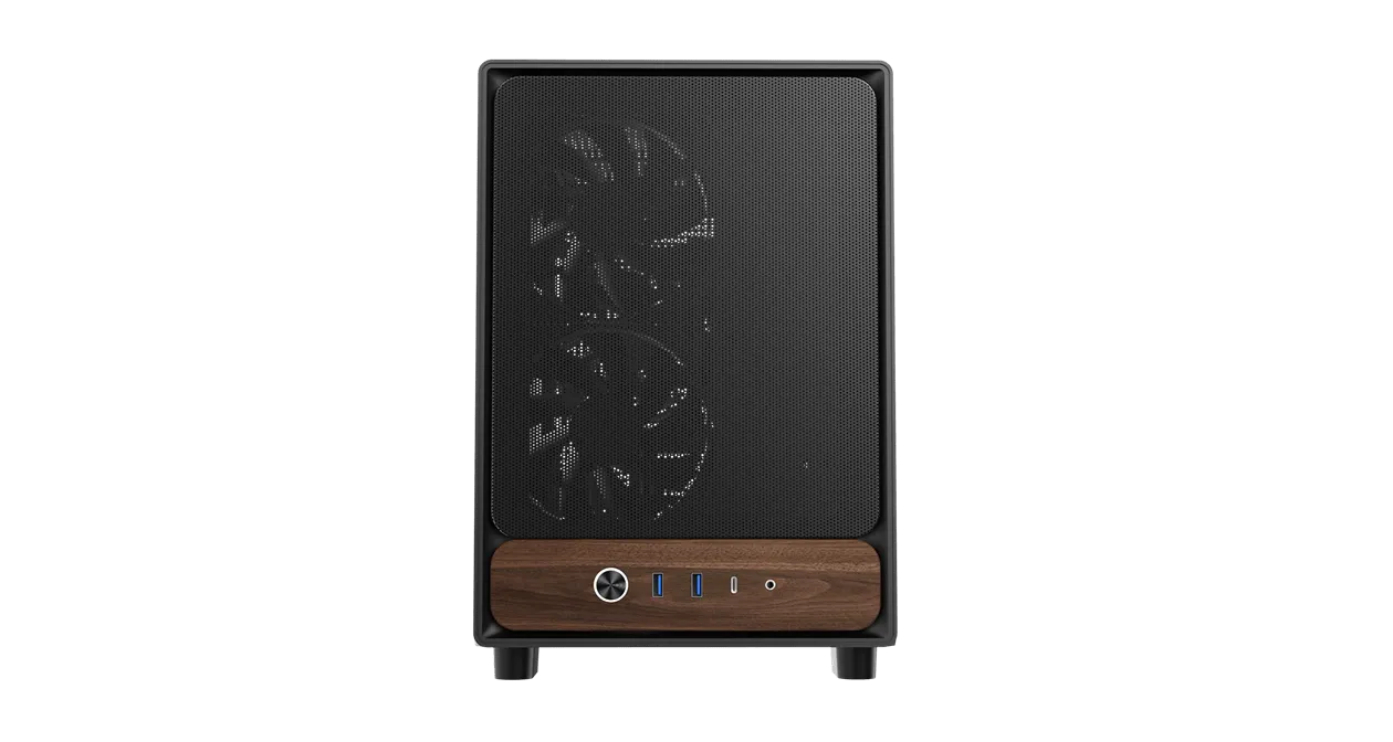 Корпус Ocypus Delta C40 BK Digital mATX/mini-ITX 2xUSB3.0 1xType-C Черный Delta-C40-BKG300XX-GL — фото 2