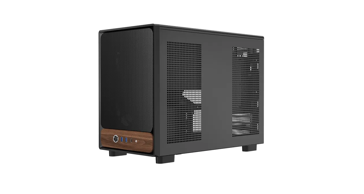 Корпус Ocypus Delta C40 BK Digital mATX/mini-ITX 2xUSB3.0 1xType-C Черный Delta-C40-BKG300XX-GL — фото 3