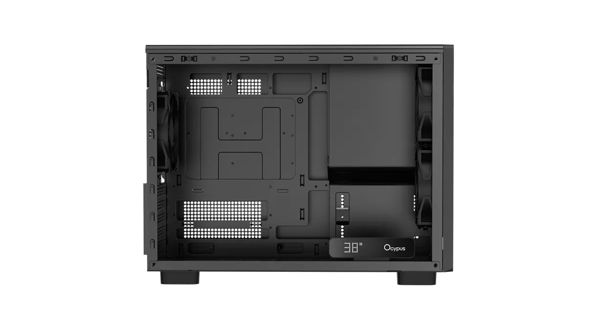 Корпус Ocypus Delta C40 BK Digital mATX/mini-ITX 2xUSB3.0 1xType-C Черный Delta-C40-BKG300XX-GL — фото 6