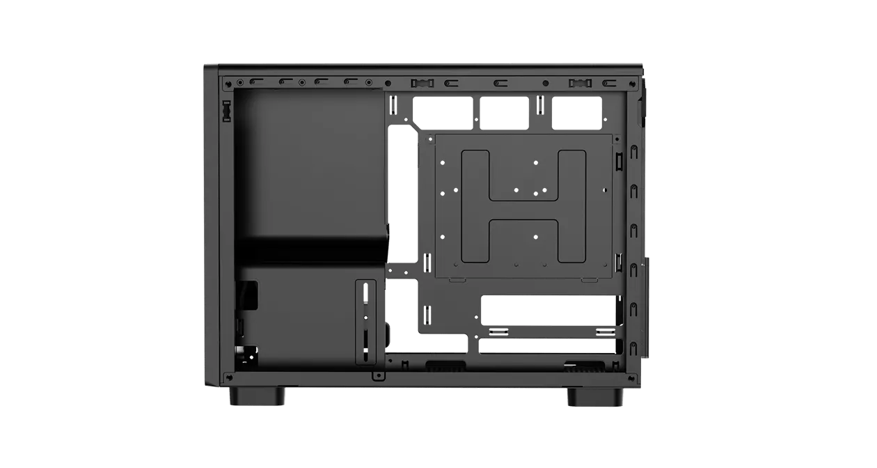 Корпус Ocypus Delta C40 BK Digital mATX/mini-ITX 2xUSB3.0 1xType-C Черный Delta-C40-BKG300XX-GL — фото 7
