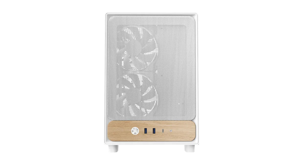 Корпус Ocypus Delta C40 WH Digital mATX/mini-ITX 2xUSB3.0 1xType-C Белый Delta-C40-WHG300XX-GL — фото 2