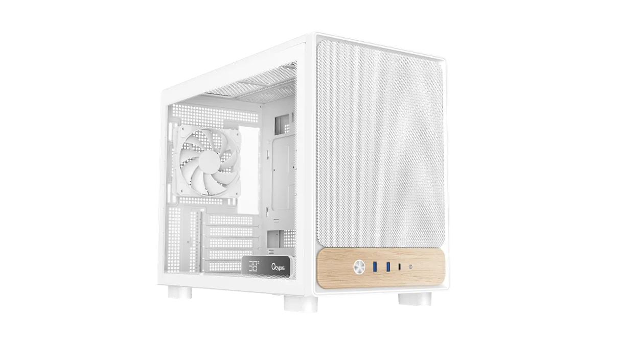 Корпус Ocypus Delta C40 WH Digital mATX/mini-ITX 2xUSB3.0 1xType-C Белый Delta-C40-WHG300XX-GL