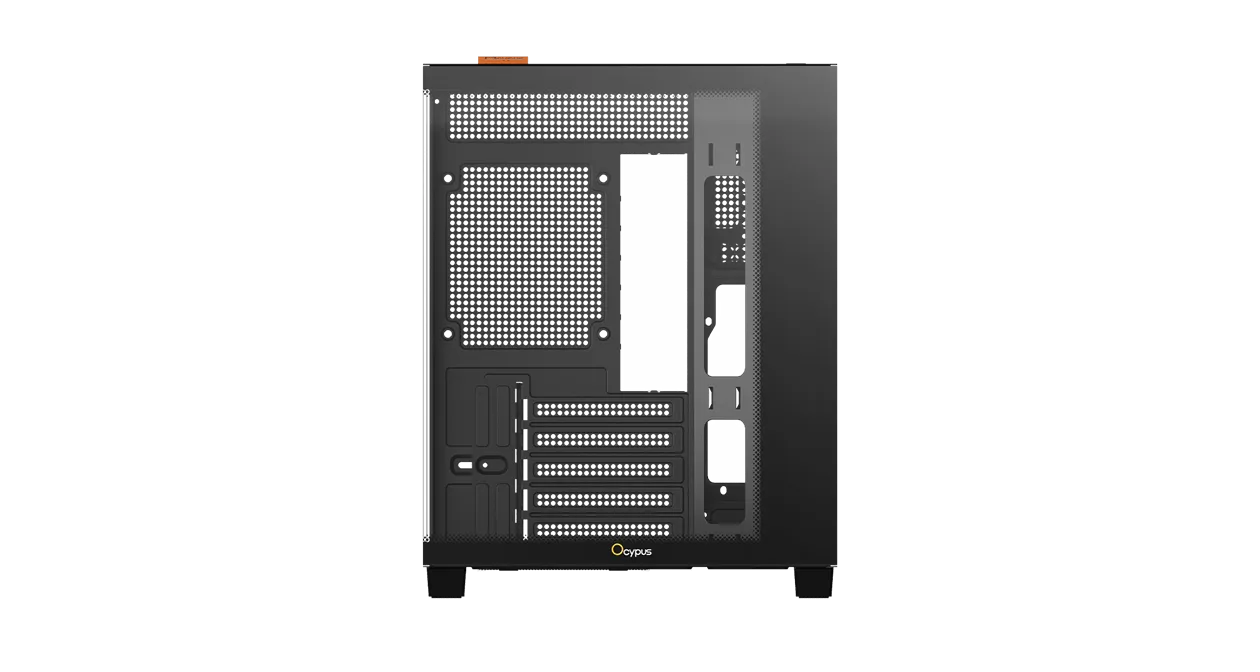 Корпус Ocypus Gamma C54 BK mATX/mini-ITX 2xUSB3.0 1xType-C 1xAudio Черный Gamma-C54-BKD000XX-GL — фото 2