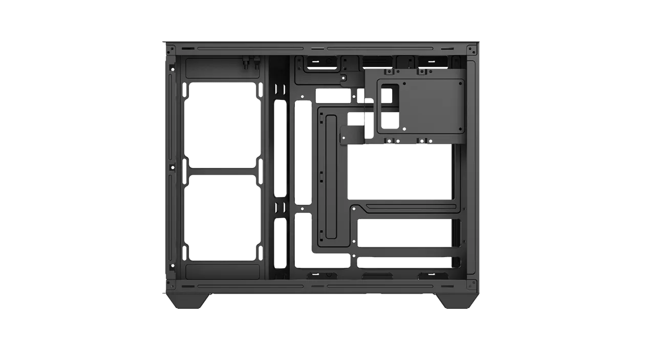 Корпус Ocypus Gamma C54 BK mATX/mini-ITX 2xUSB3.0 1xType-C 1xAudio Черный Gamma-C54-BKD000XX-GL — фото 6