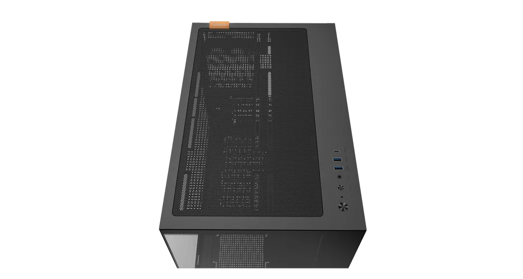 Корпус Ocypus Gamma C54 BK mATX/mini-ITX 2xUSB3.0 1xType-C 1xAudio Черный Gamma-C54-BKD000XX-GL — фото 7