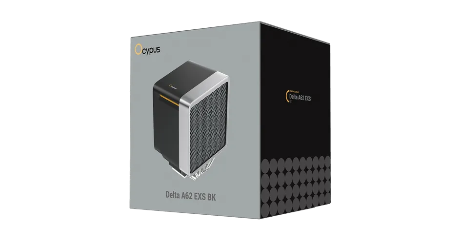Вентилятор для процессора Ocypus Delta A62 EXS BK TDP 235W 4-pin 1851/1700/1200/115X/AM5/AM4 Черный — фото 7