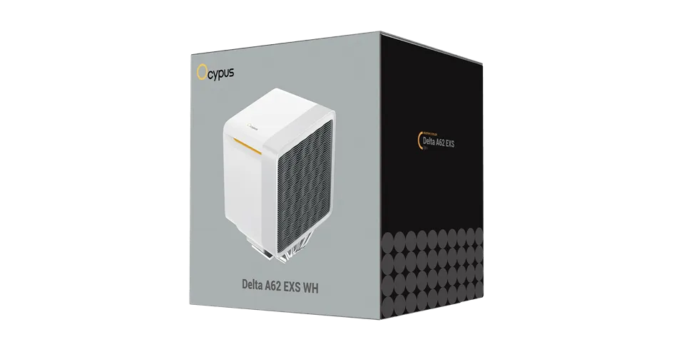 Вентилятор для процессора Ocypus Delta A62 EXS WH TDP 235W 4-pin 1851/1700/1200/115X/AM5/AM4 Белый — фото 7