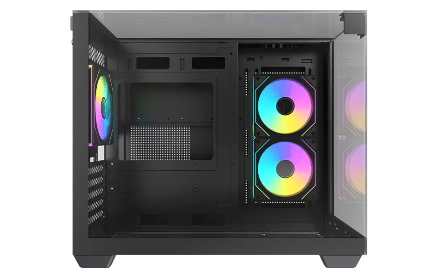 Корпус AOC CG399MB 3F M-ATX/ITX 2xUSB3.0 1xType-C 1xAudio/Mic Черный AOC-CG399M-BF3V1R0T3-G — фото 10