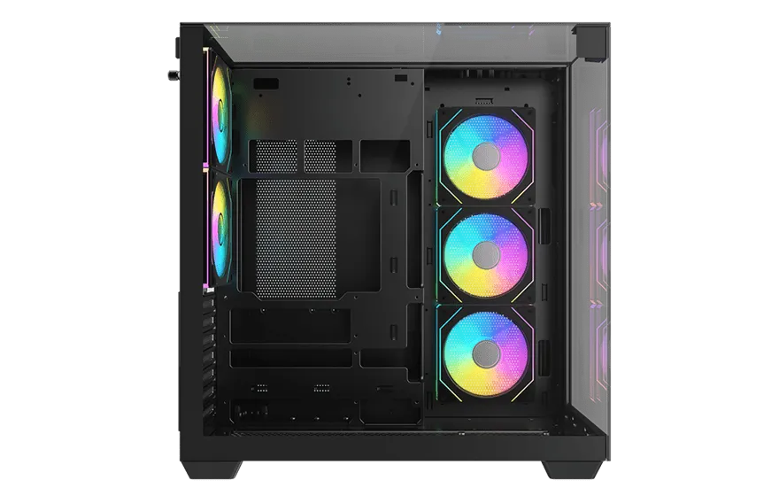 Корпус AOC CG409B 5F ATX/M-ATX/ITX 2xUSB3.0 1xType-C 1xAudio/Mic Черный AOC-CG409-BF5V1R0T3-G — фото 7