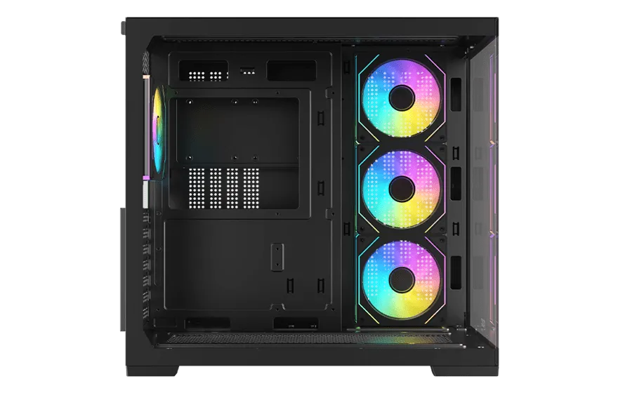 Корпус AOC CG395B 4F ATX/M-ATX/ITX 2xUSB3.0 1xType-C 1xAudio/Mic Черный AOC-CG395-BF4V2R0T2-G — фото 9