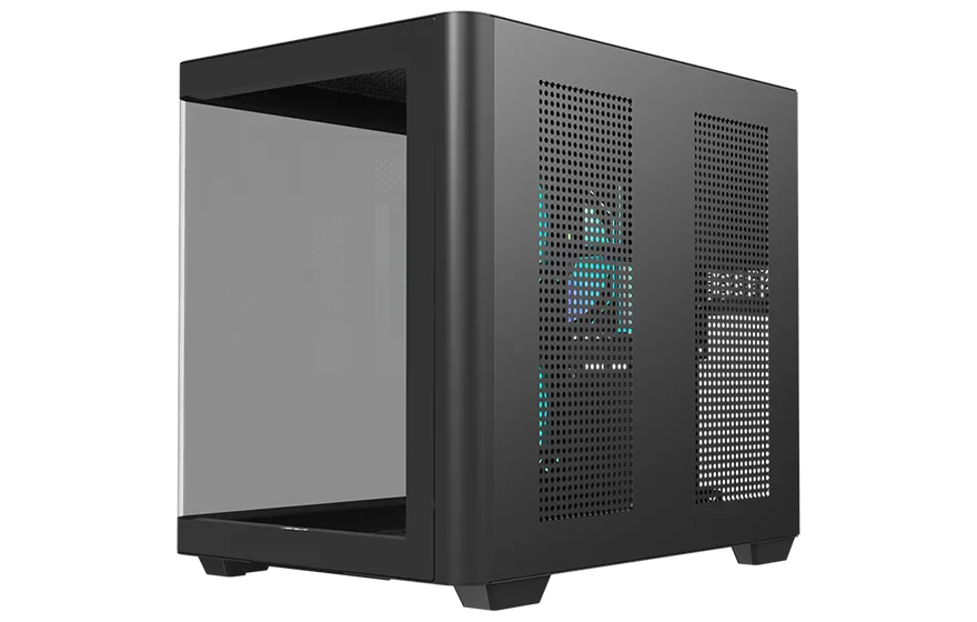 Корпус AOC CG350B 3F M-ATX/ITX 1xUSB2.0 1xUSB3.0 1xType-C 1xAudio/Mic Черный AOC-CG350-BF3V1R0W2-G — фото 7