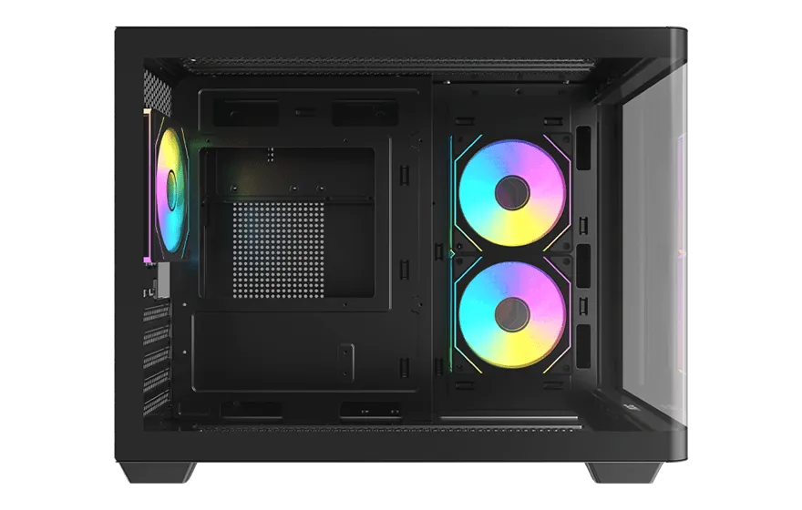 Корпус AOC CG355B 3F M-ATX/ITX 2xUSB3.0 1xType-C 1xAudio/Mic Черный AOC-CG355-BF3V1R0W2-G — фото 10
