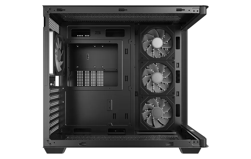 Корпус AOC CG455B 4F ATX/M-ATX/ITX 2xUSB3.0 1xType-C 1xAudio/Mic Черный AOC-CG455-BF4V1R0W2-G — фото 9