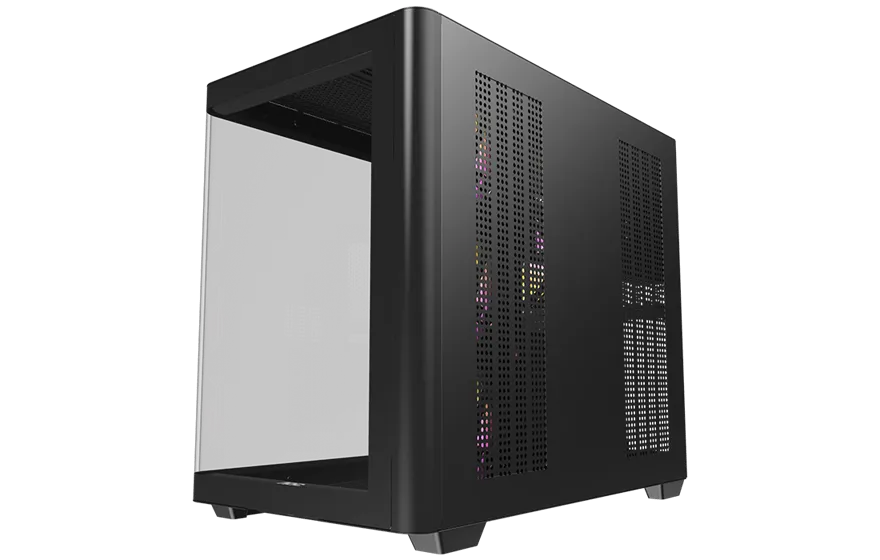 Корпус AOC CG455B 4F ATX/M-ATX/ITX 2xUSB3.0 1xType-C 1xAudio/Mic Черный AOC-CG455-BF4V1R0W2-G — фото 6