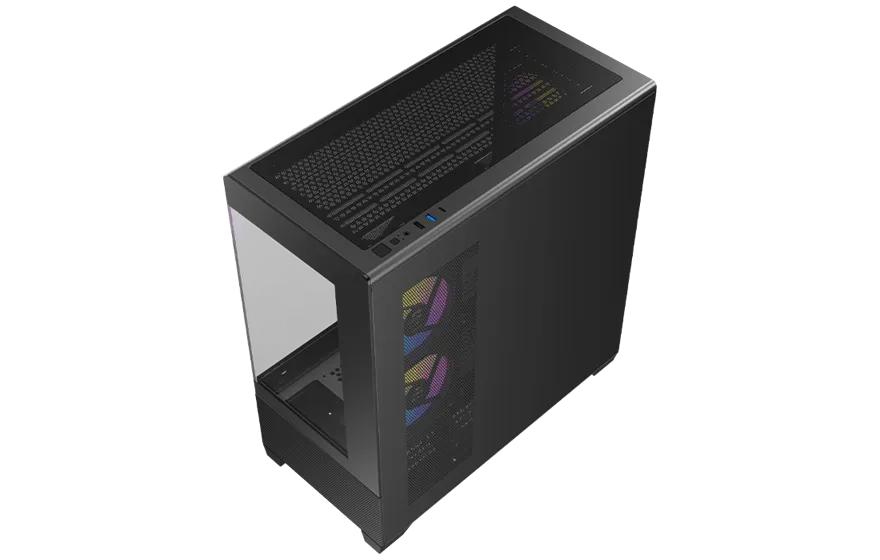 Корпус AOC CG393B 3F ATX/M-ATX/ITX 2xUSB(2.0/3.0) 1xType-C 1xAudio/Mic Черный AOC-CG393-BF3V1R0UD-G — фото 7