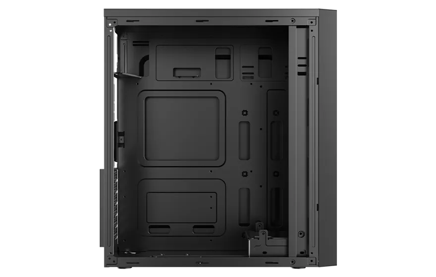 Корпус AOC CB114B ATX/M-ATX/ITX 2xUSB2.0 1xUSB3.0 1xAudio 1xMic Черный AOC-CB114-BEV1B-G — фото 10
