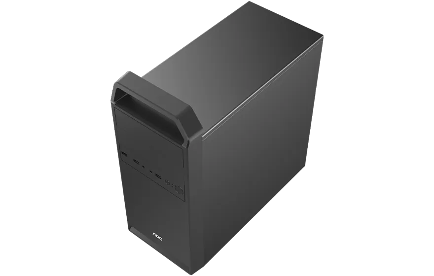 Корпус AOC CB104B M-ATX/ITX 2xUSB2.0 1xUSB3.0 1xAudio 1xMic Kensington Черный AOC-CB104-BEV1B-G — фото 7