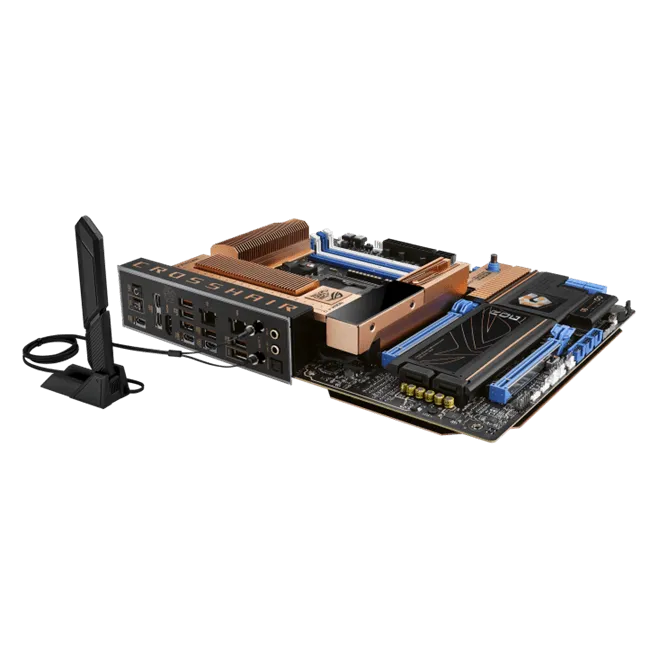 Материнская плата ASUS ROG CROSSHAIR 2006 AM5 X870E 4xDDR5 4xSATA RAID 5xM.2 1xHDMI 2xUSB4 TypeC ATX — фото 8