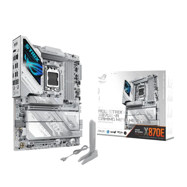 Материнская плата ASUS ROG STRIX X870E-A GAMING WIFI7 NEO AM5 X870E 4xDDR5 4xSATA RAID 4xM.2 1xHDMI — фото 12
