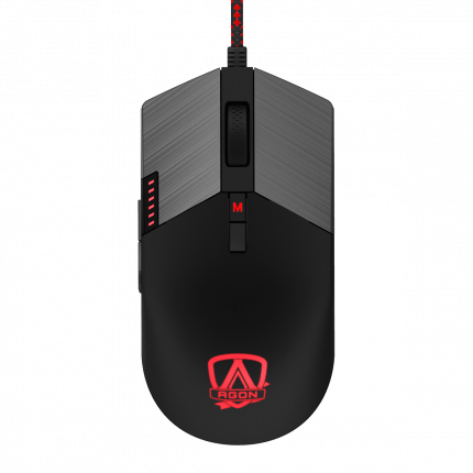 Мышь игровая AOC AGM700 8 кн. 16000 dpi, USB2.0 кабель 1.8 м Черный AGM700DRCR
