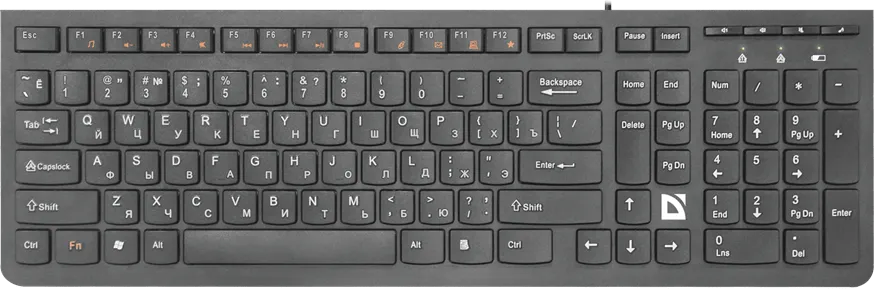 Набор беспроводный Defender Columbia C-775 (черный), USB 2.4ГГ — фото 2
