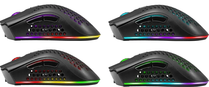 Мышь беспроводная игровая Defender Warlock GM-709L RGB,8кнопок,2400dpi — фото 4
