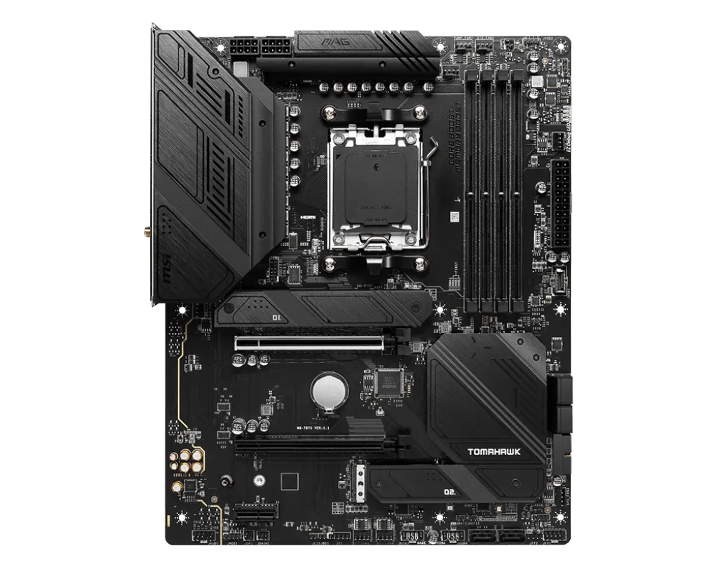 Материнская плата MSI MAG B650 TOMAHAWK WIFI AM5 B650 4xDDR5 6xSATA3 RAID 3xM.2 HDMI DP ATX