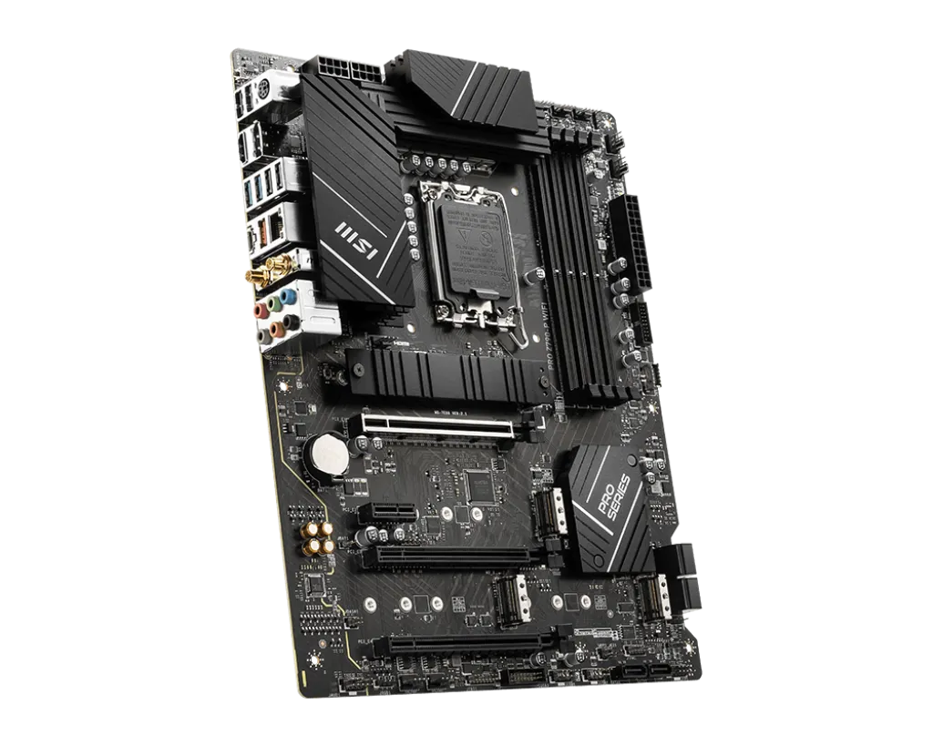 Материнская плата MSI PRO Z790-P WIFI LGA1700 4xDDR5 6xSATA3 RAID 4M.2 HDMI DP ATX — фото 3