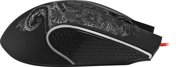 Мышь проводная игровая оптическая Defender Venom GM-640L (черный),USB, 8 кнопок, 800-3200 dpi, НОВИН — фото 4