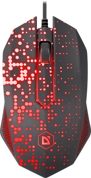 Мышь проводная Defender Event MB-754 7цветов,3кнопки,1000dpi,черный, НОВИНКА!