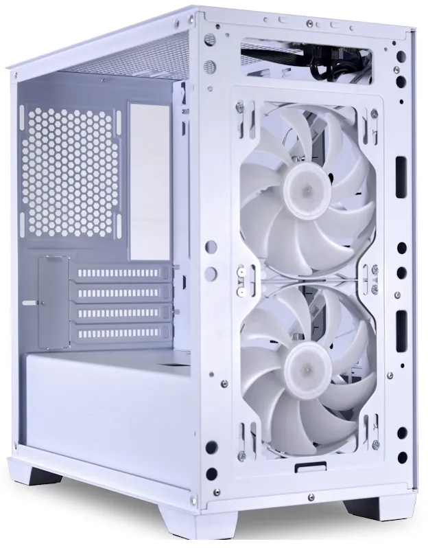 Корпус Lian Li Lancool 205M Mesh m-ATX/mITX G99.OE744MS.10 Snow — фото 11